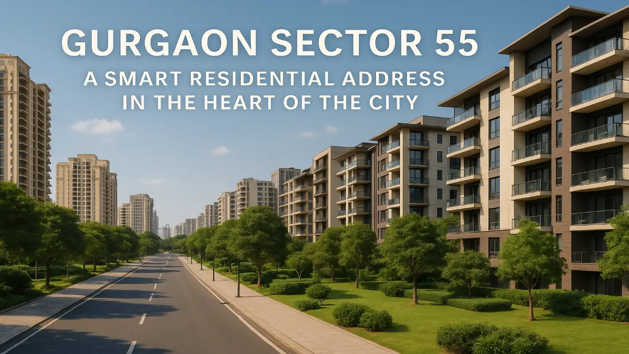 Gurgaon Sector 55: A Smart Residential Address in the Heart of the City