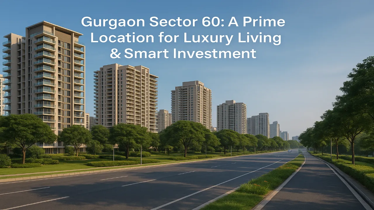 Gurgaon Sector 60: A Prime Location for Luxury Living & Smart Investment