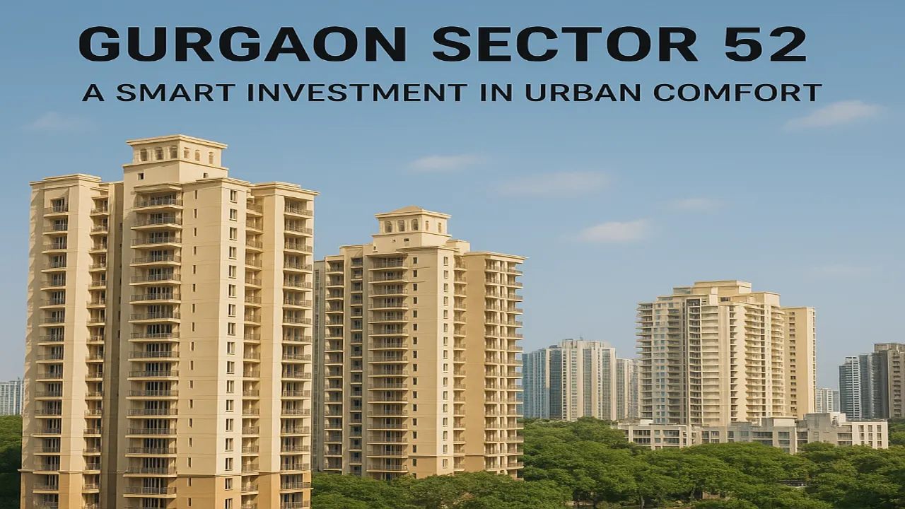 Gurgaon Sector 52: A Smart Investment in Urban ComfortIntroduction